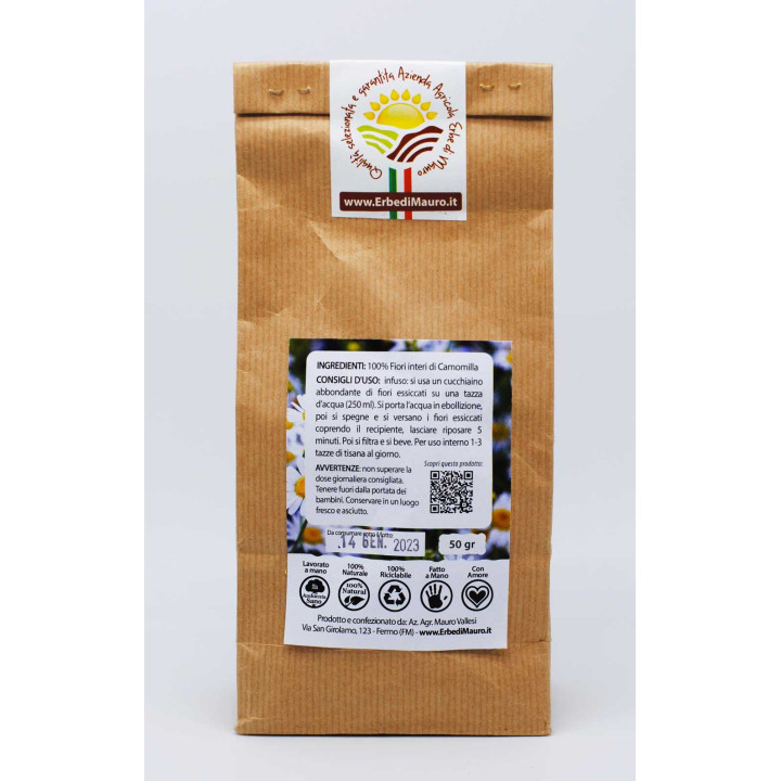 Camomilla Matricaria, Tisana 50g