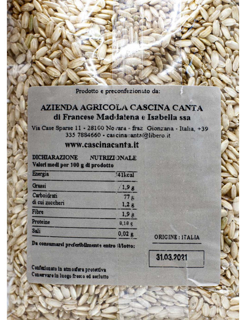 Riso Carnaroli integrale 1kg