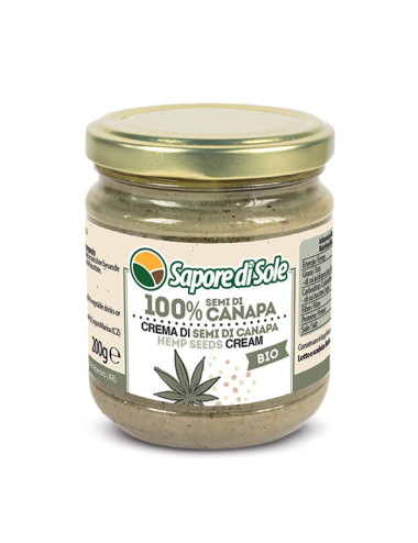 Crema di semi di canapa 100% 180g