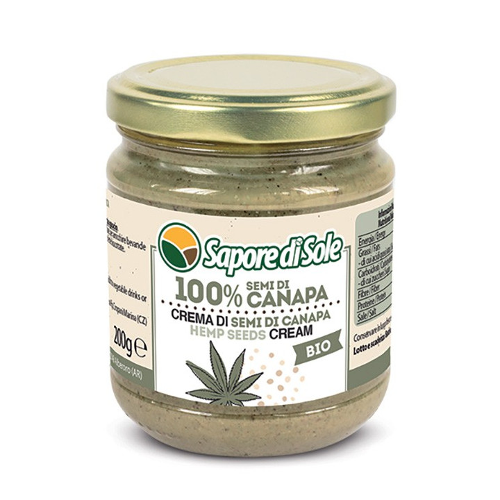 Crema di 100% semi di canapa 180g