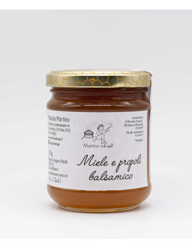 Miele e propoli balsamico 250g