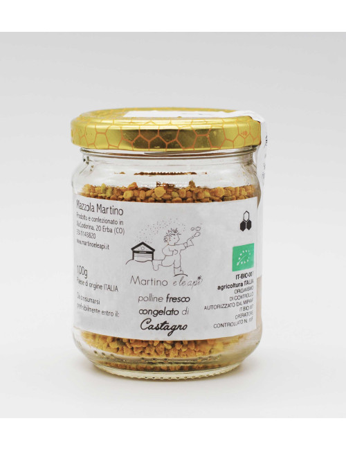 Polline congelato di castagno 100g