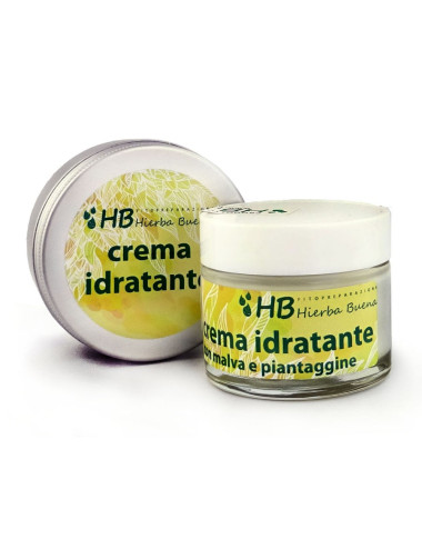 Crema idratante malva-piantaggine 50ml in vaso