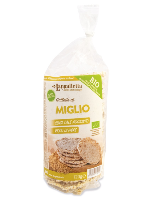 Gallette di miglio Langalletta d'Alba 120g