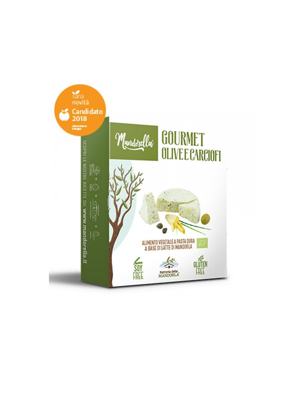 Mandorella Gourmet Olive e Carciofi 180g