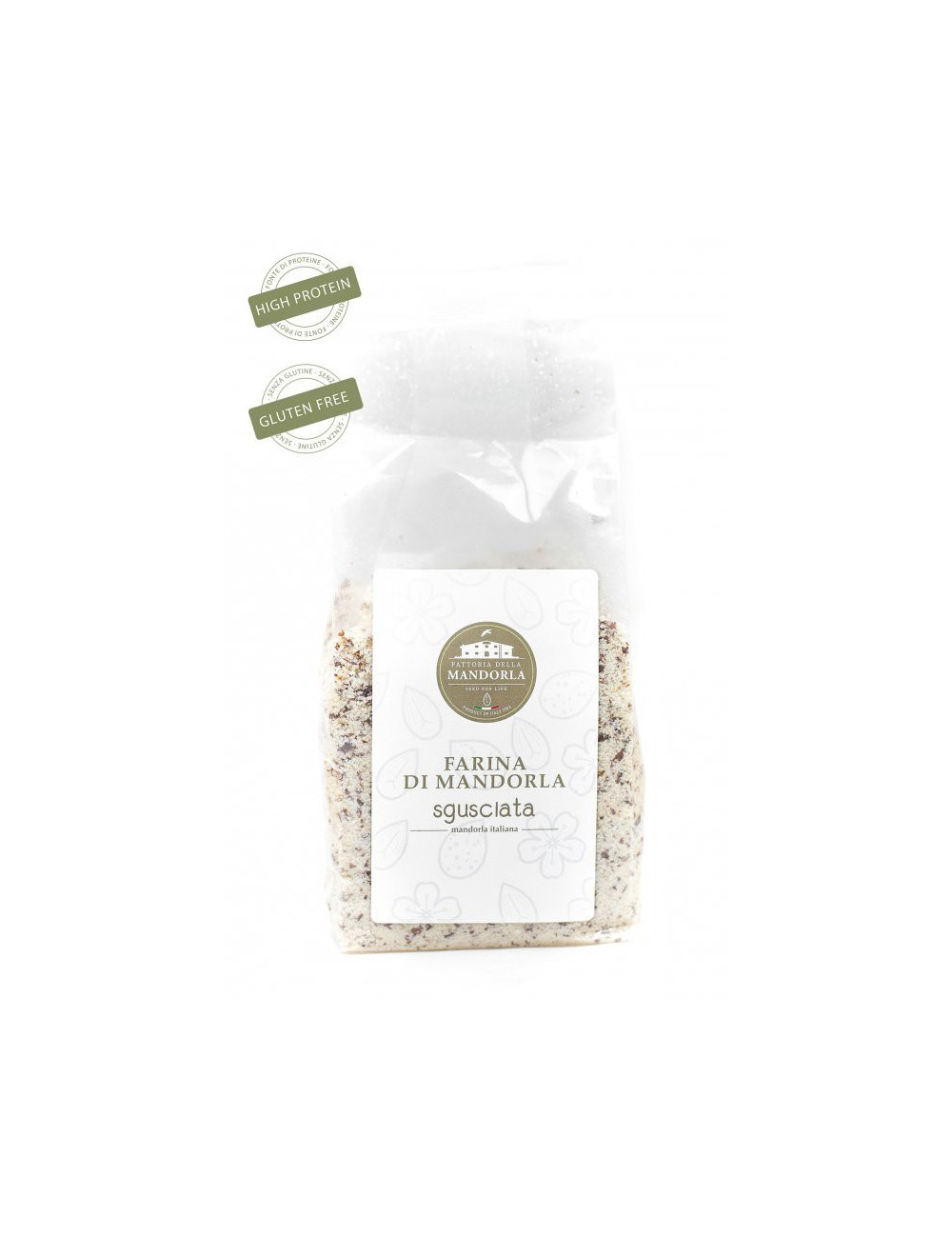 Farina di mandorla sgusciata 200g