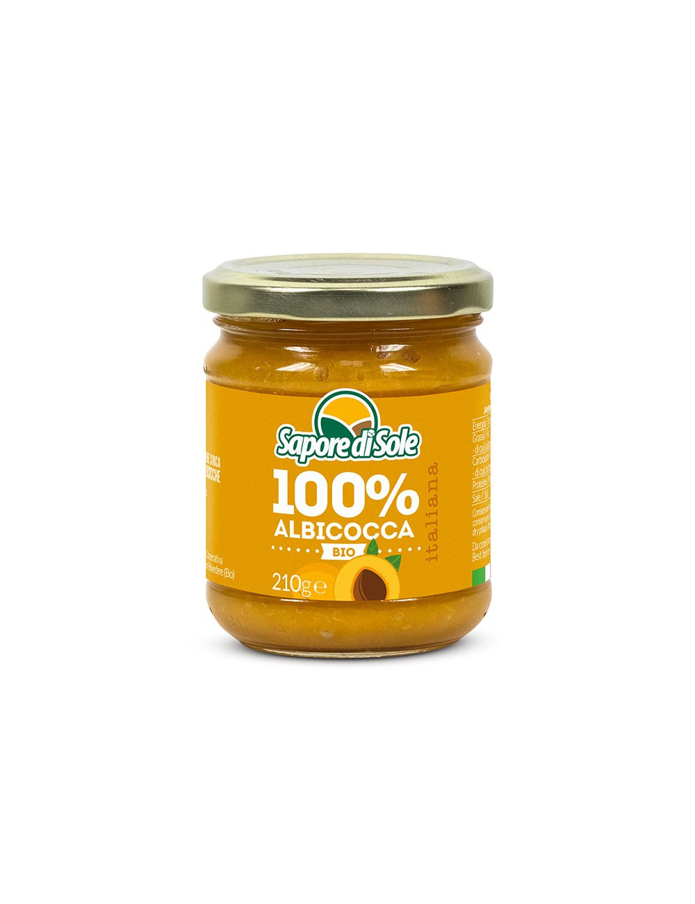 Composta di Albicocche senza zucchero 210g