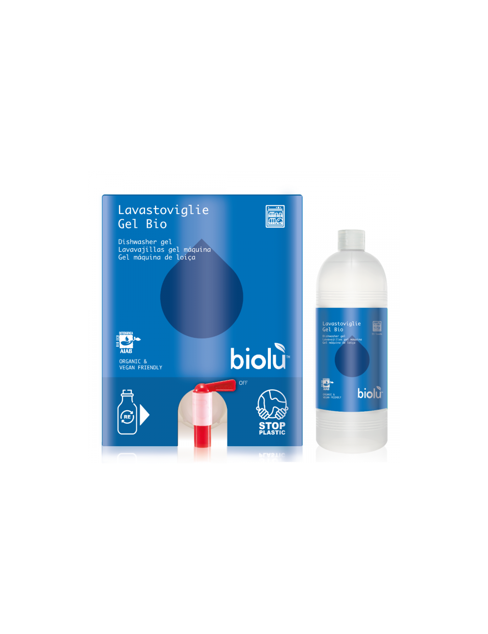 detersivo gel-lava stoviglie 1l