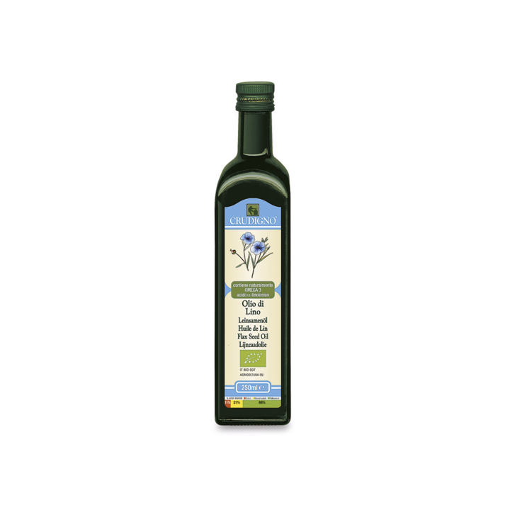 Olio di lino da frigo 250ml Baule Volante