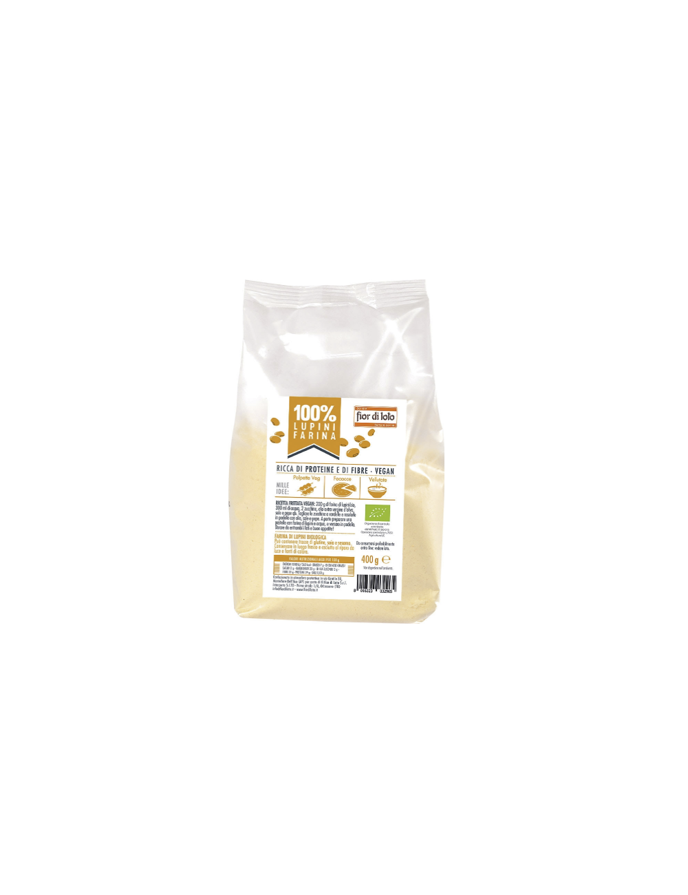 Farina di Lupini Biologica 400g