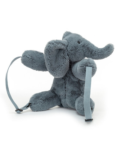 Peluche Zainetto Elefante 28x30cm