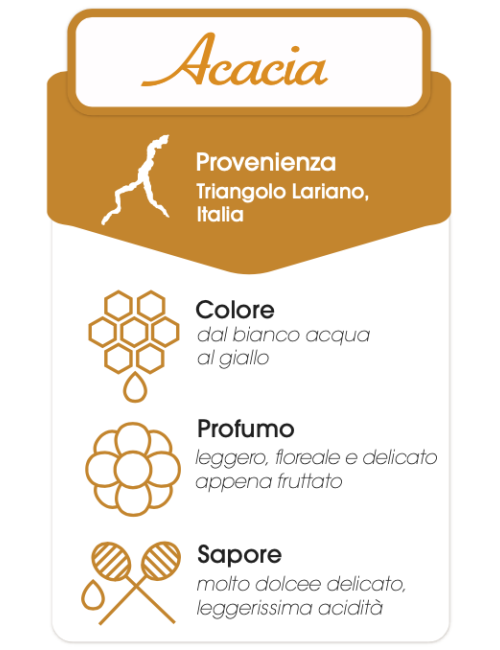 Miele di acacia 500g