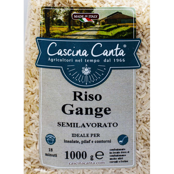 Riso aromatico Gange integrale 1kg