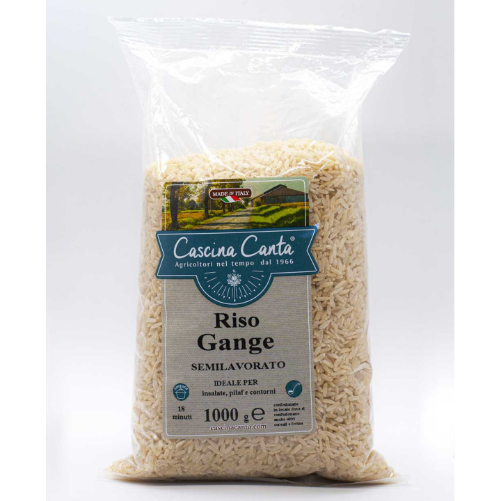 Riso aromatico Gange integrale 1kg