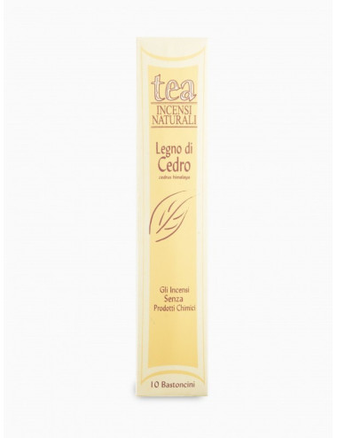 Incenso Legno di Cedro 10 bastoncini
