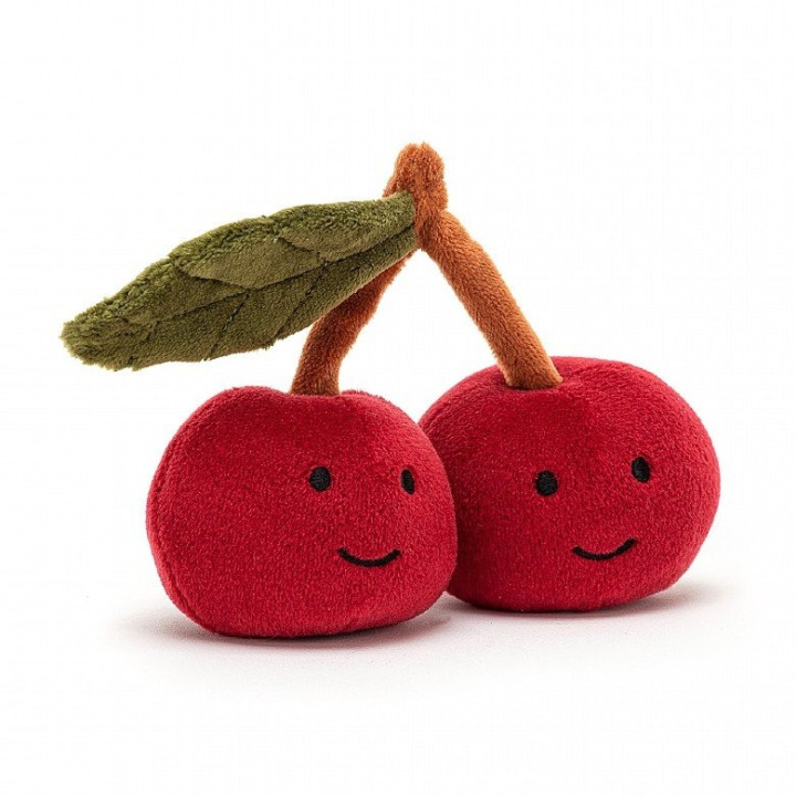Fabulous Fruit Cherry Ciliegie Peluche Jellycat 9x11x5cm