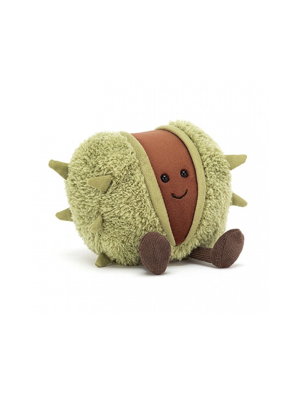 Castagna Divertente peluche 11x10 cm