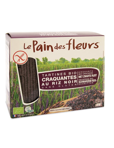 Tartine tostate di riso nero 150g