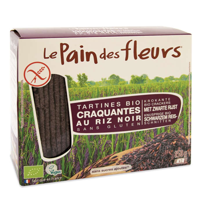 Tartine tostate di riso nero 150g