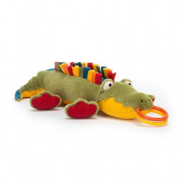 Happy Crocodile Peluche Jellycat 8x30cm