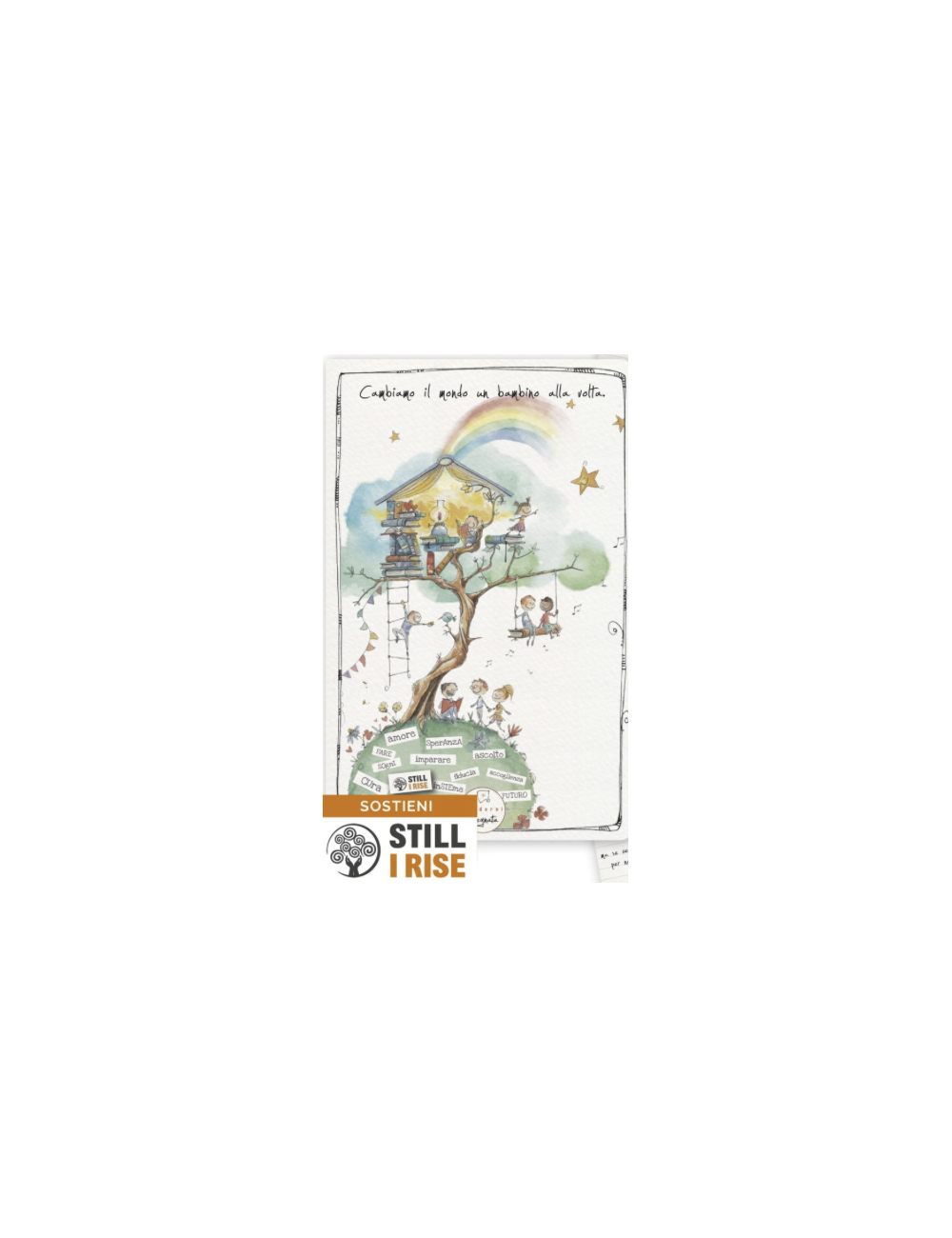 Quaderno 'Still I Rise' 10x15 cm di carta ecologica con illustrazioni