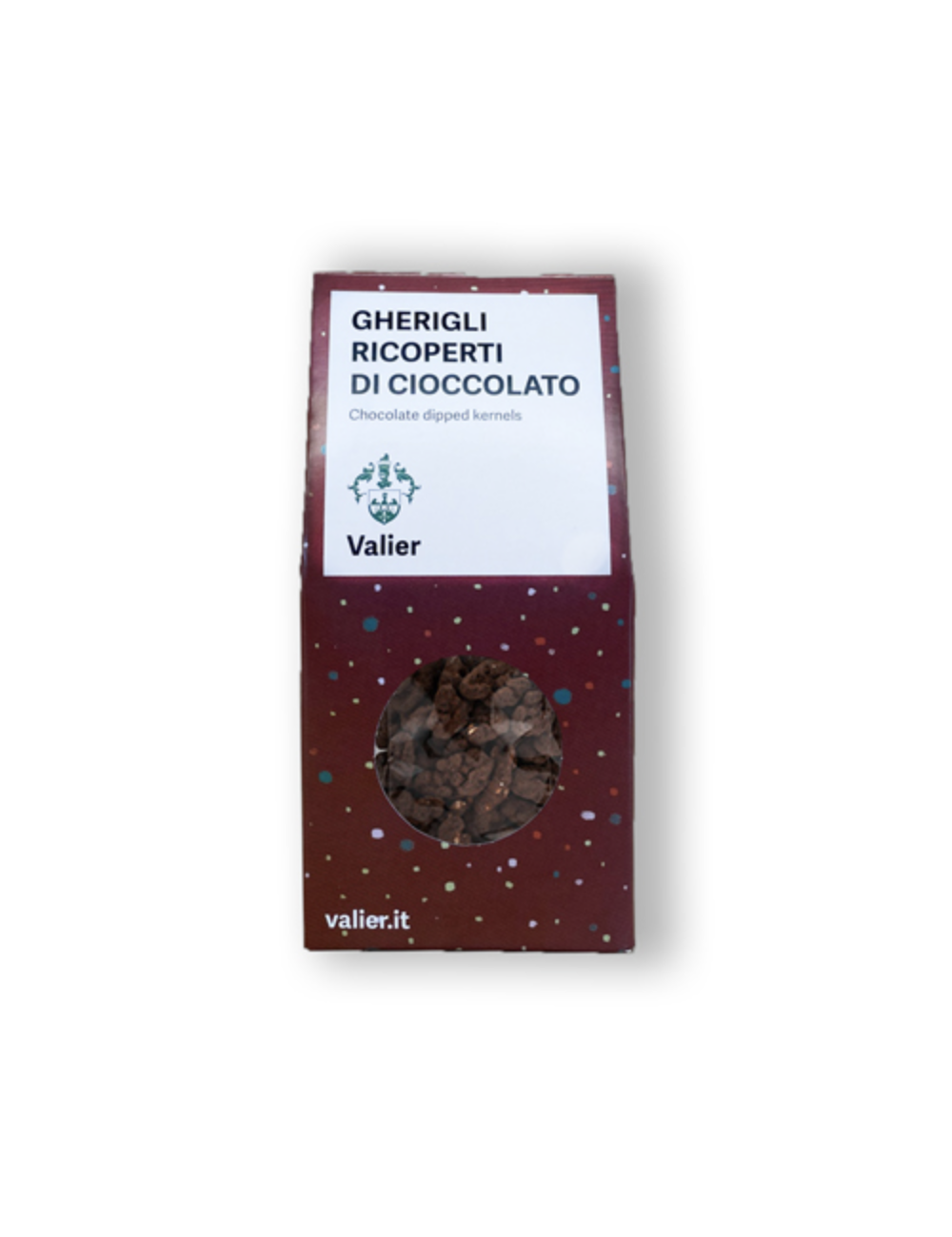 Gherigli di noci ricoperti di cioccolato 150g