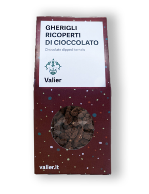 Gherigli di noci ricoperti di cioccolato 150g