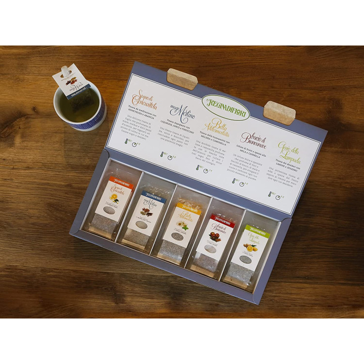 C'era Una Volta Scatola Regalo Collezione Assortita Infusi e Tisane 25 filtri