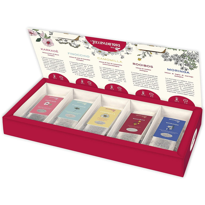 Tisane Bio, collezioni di erbe biologiche purissime 30 filtri