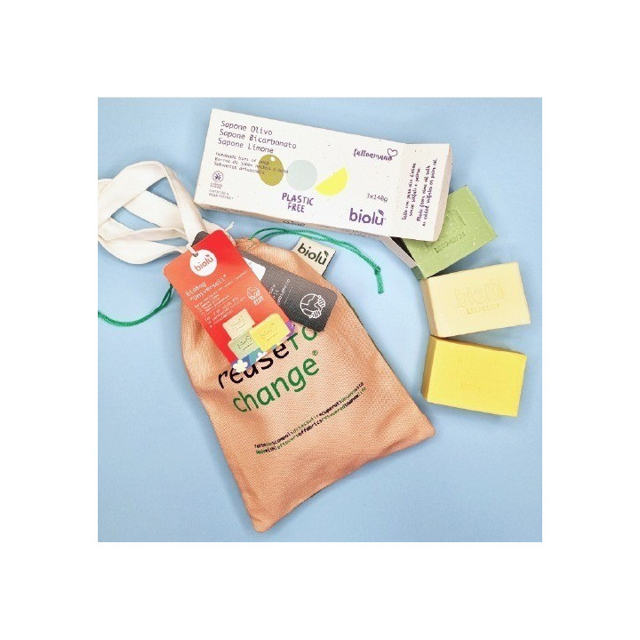 BIOBAG Saponi 'Universali' 3x140g