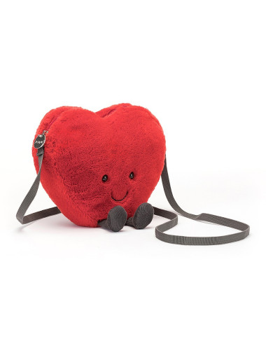 Amuseables Heart Bag Peluches Jellycat 17x18x5cm
