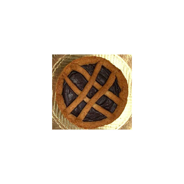 Tortina di mandorla e cioccolato fondente
