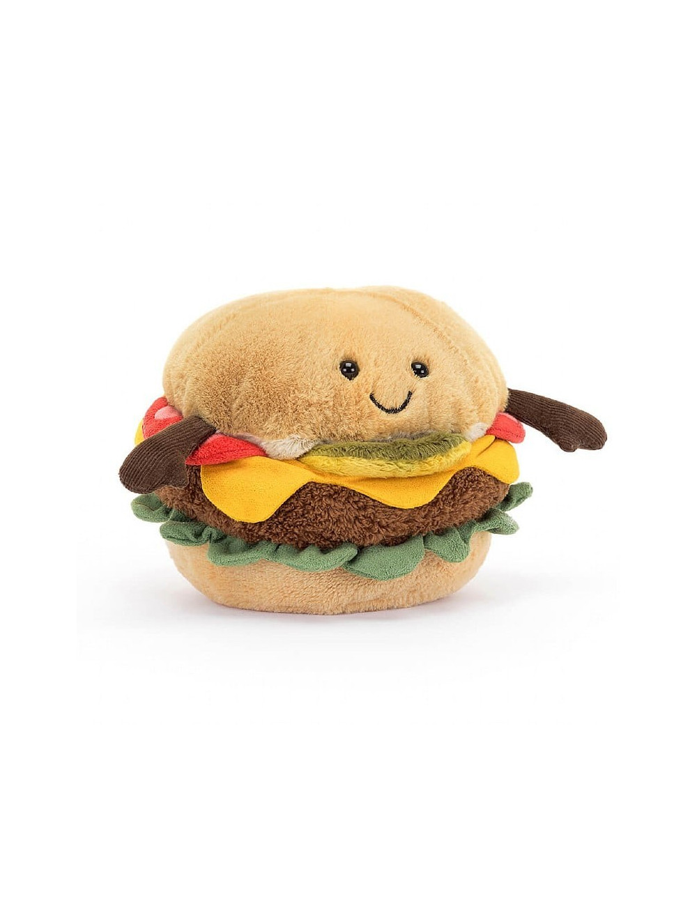 Panino Burger Peluches Jellycat 12x12cm