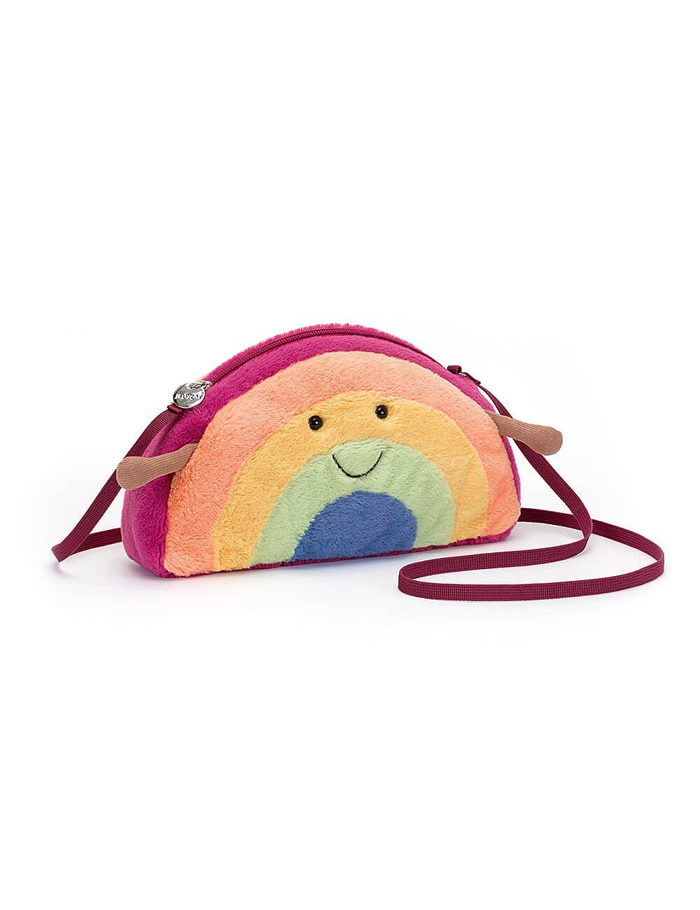 Borsetta Arcobaleno peluche Jellycat 13x25