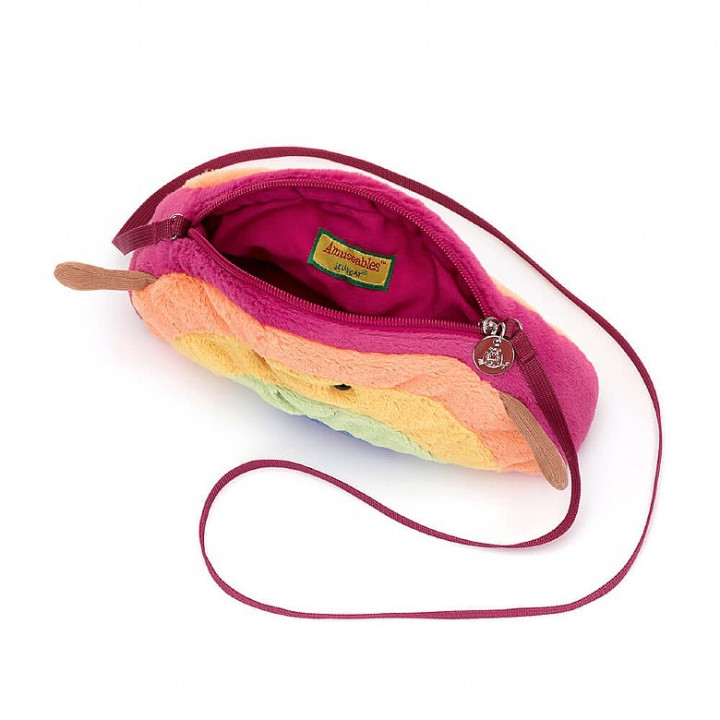 Borsetta Arcobaleno peluche Jellycat 13x25