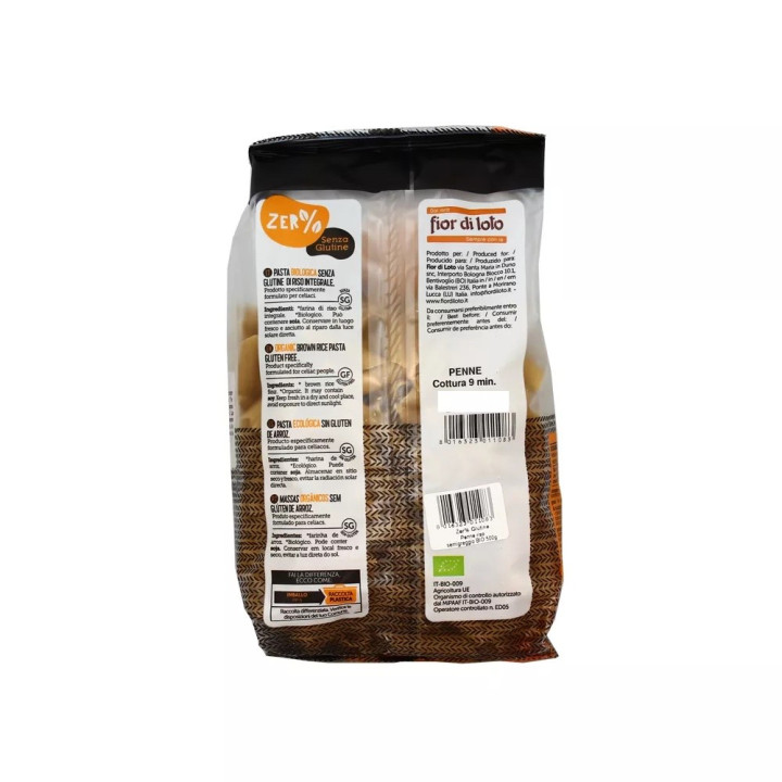 Penne 100% riso semigreggio 500g
