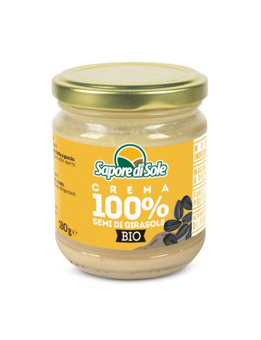 Crema di semi di girasole tostati 180g
