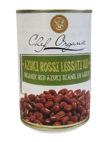 Azuki rossi lessati 400g