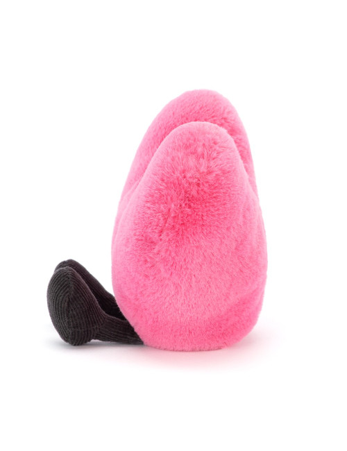 Cuore Rosa Divertente peluches 17x19cm