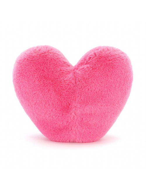 Cuore piccolo Rosa Divertente peluches 11x12cm
