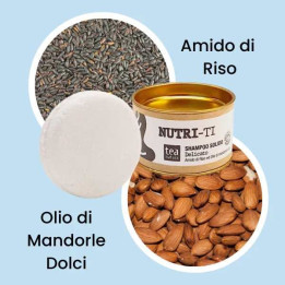 Nutri-Ti Shampoo solido Delicato 55gr
