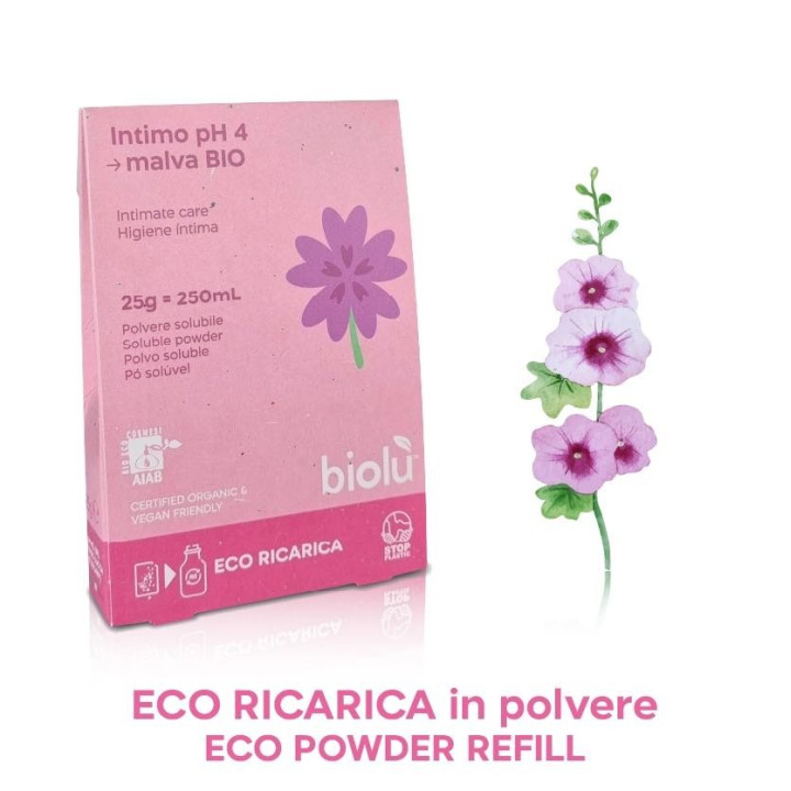 INTIMO pH 4 MALVA BIO solubile Biolù