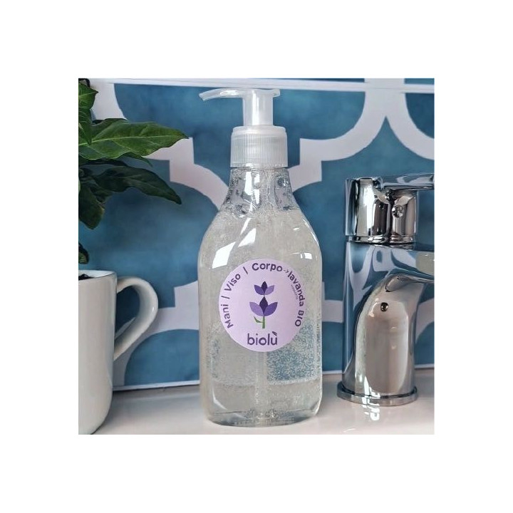 MANI VISO CORPO LAVANDA BIO solubile Biolù novità