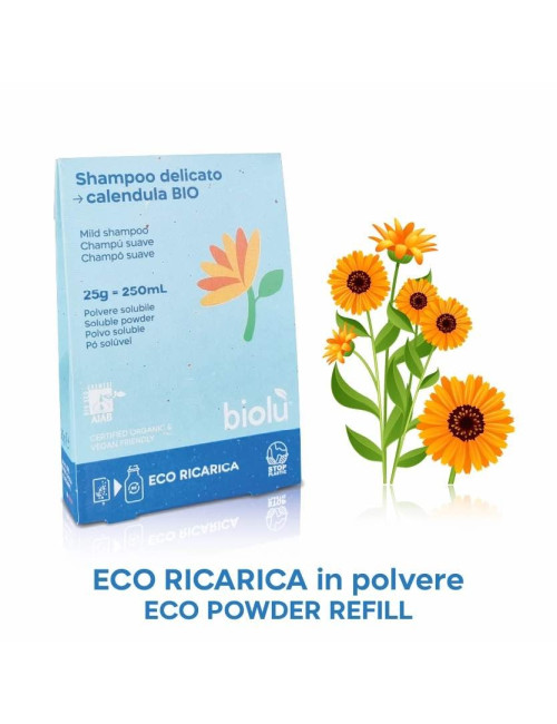 SHAMPOO CALENDULA BIO solubile Biolù novità
