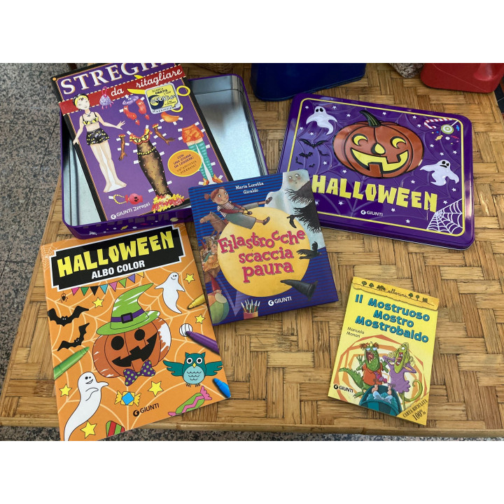 Halloween - scatola con 4 libri