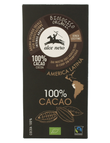 Cioccolato 100% cacao 50g