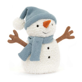 Peluches Pupazzo di Neve 22x33cm