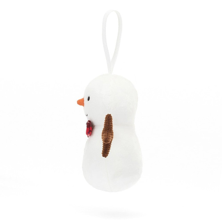 Pupazzo di neve Festive Folly 9x6cm