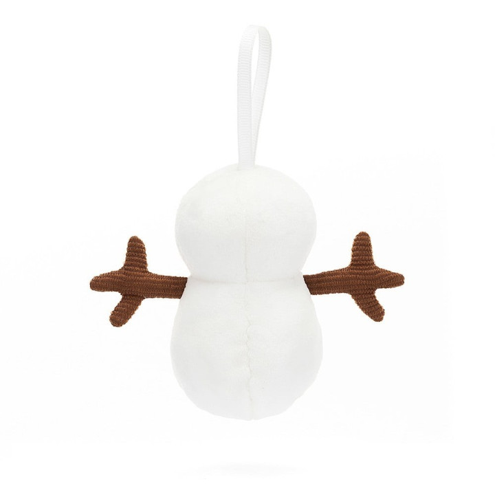 Pupazzo di neve Festive Folly 9x6cm