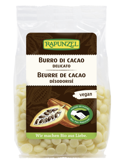 Burro di cacao biologico Rapunzel 100g